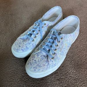 Floral shoes